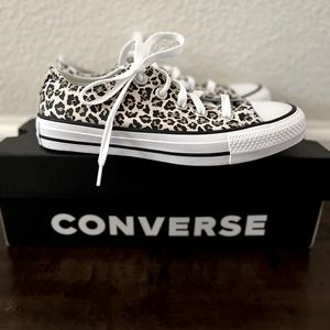 Leopard Print Converse